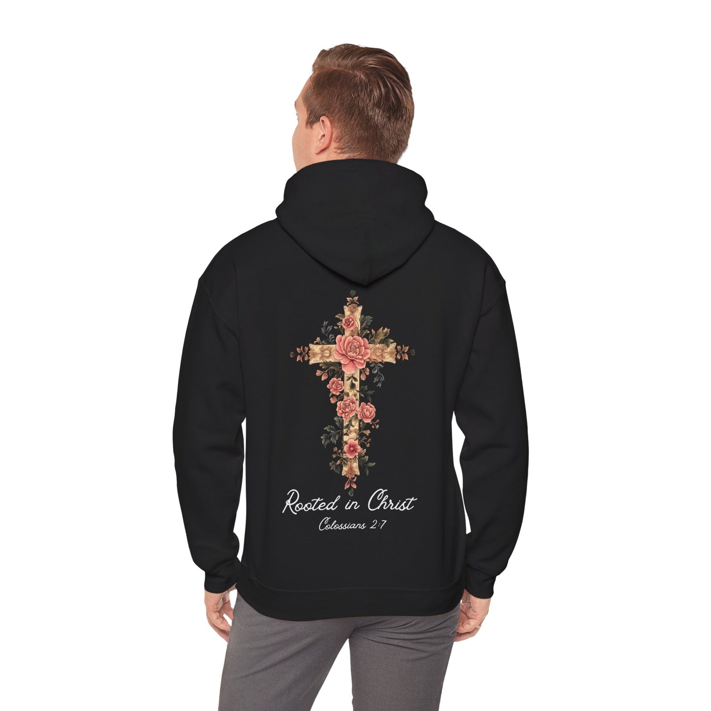 Rooted In Christ Heavy Hoodie