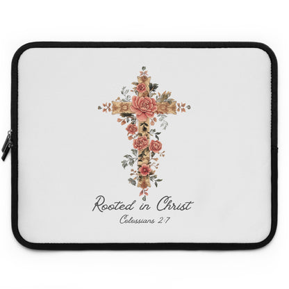 Rooted In Christ Laptop Sleeve