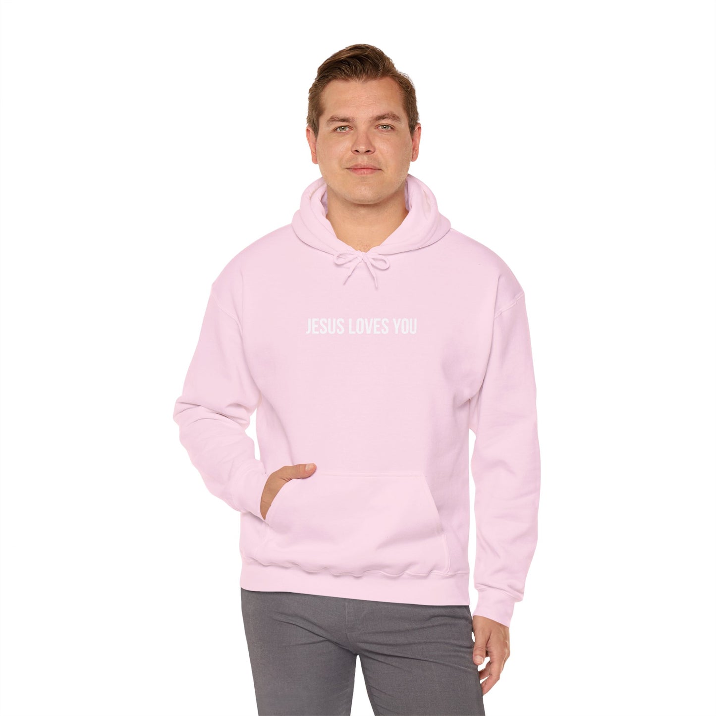 Jesus Loves You Heavy Hoodie