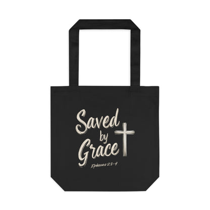 Saved by Grace Tote Bag