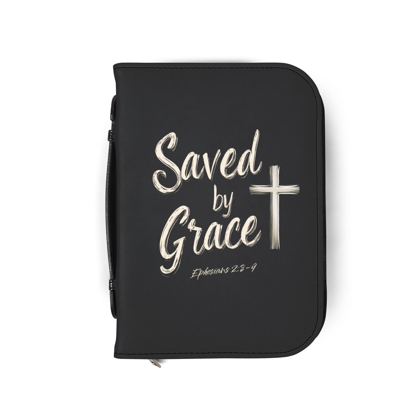 Saved By Grace Bible Cover