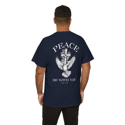 Peace Be With You Heavy Tee