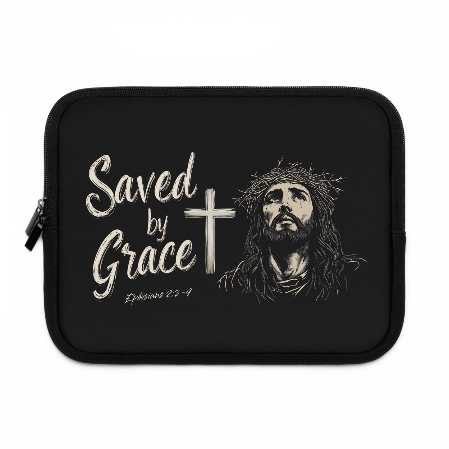 Saved by Grace Laptop Sleeve