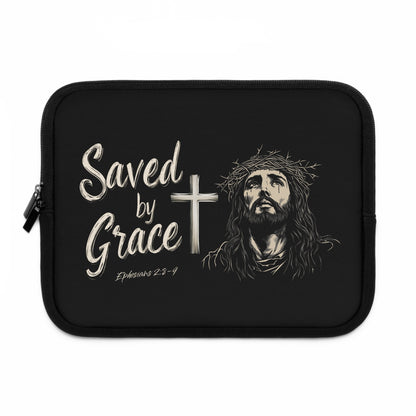 Saved by Grace Laptop Sleeve
