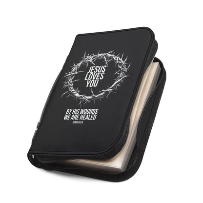 Jesus Loves You (Crown Of Thorns) Bible Cover