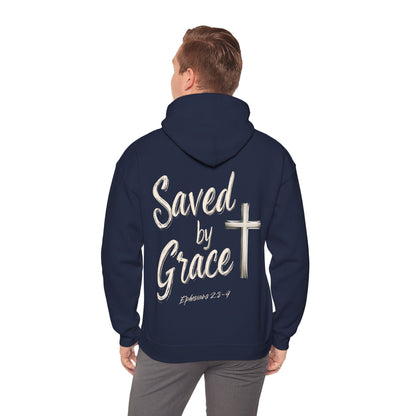 Saved by Grace Heavy Hoodie