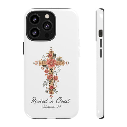 Rooted In Christ Phone Case