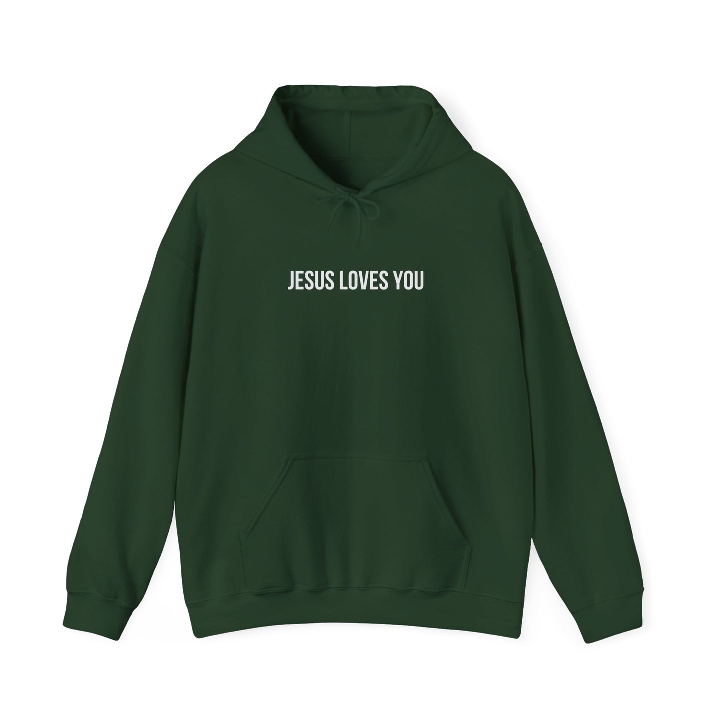 Jesus Loves You Heavy Hoodie