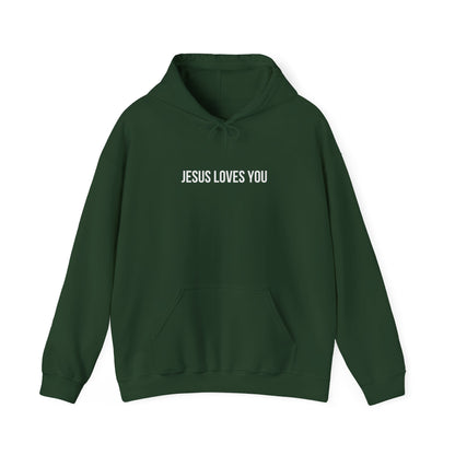 Jesus Loves You Heavy Hoodie