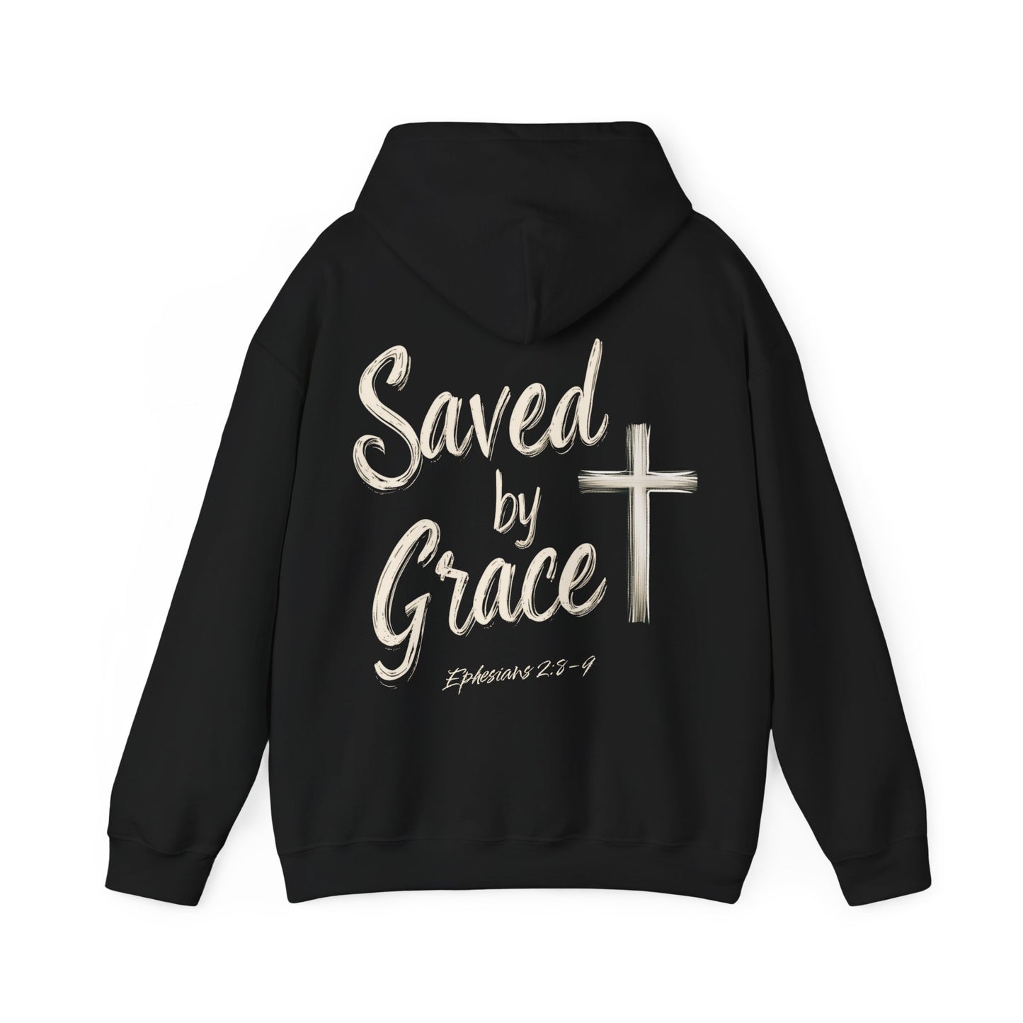 Saved by Grace Heavy Hoodie