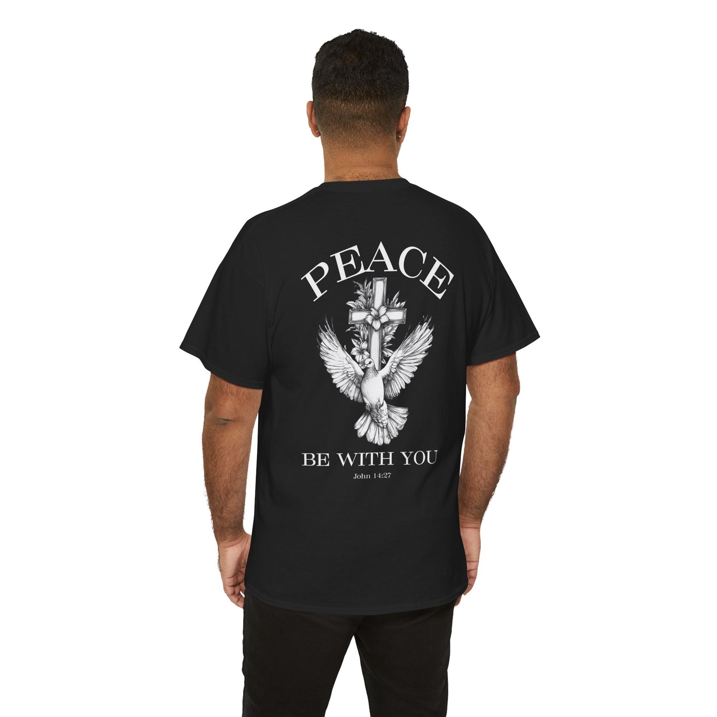 Peace Be With You Heavy Tee
