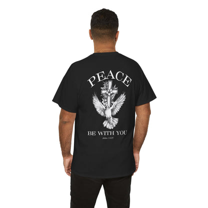Peace Be With You Heavy Tee