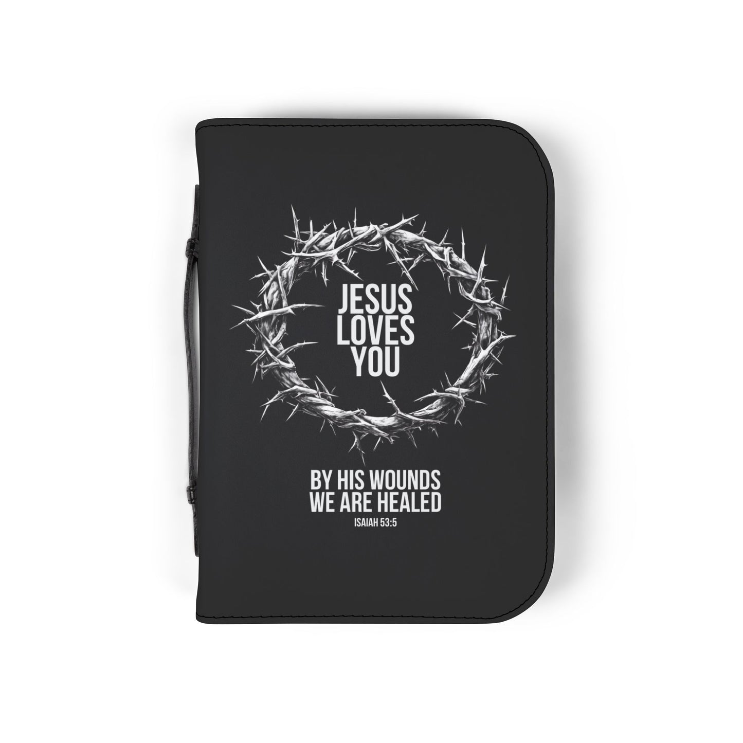 Jesus Loves You (Crown Of Thorns) Bible Cover