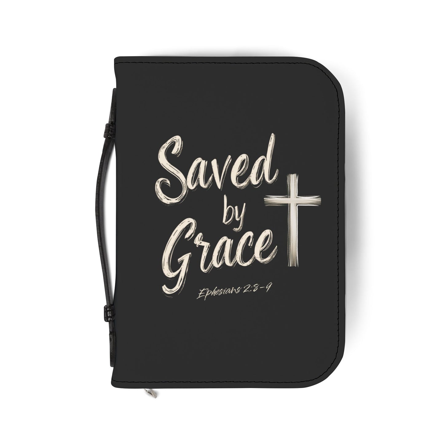 Saved By Grace Bible Cover