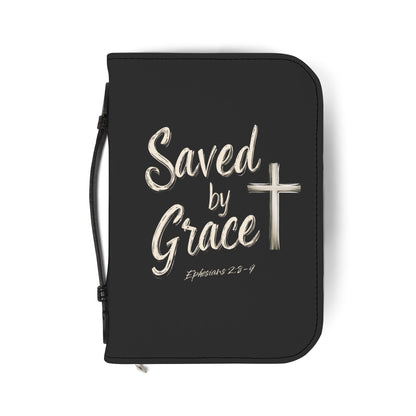 Saved By Grace Bible Cover