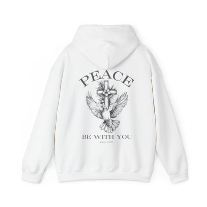 Peace Be With You Heavy Hoodie