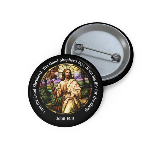 Good Shepherd Pin Button