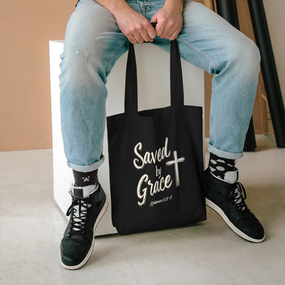 Saved by Grace Tote Bag