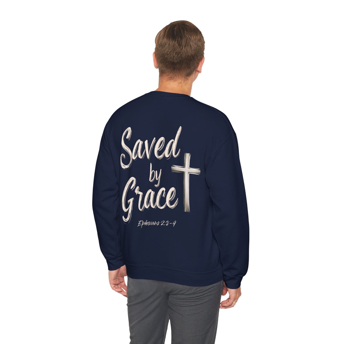 Saved by Grace Crewneck Sweatshirt