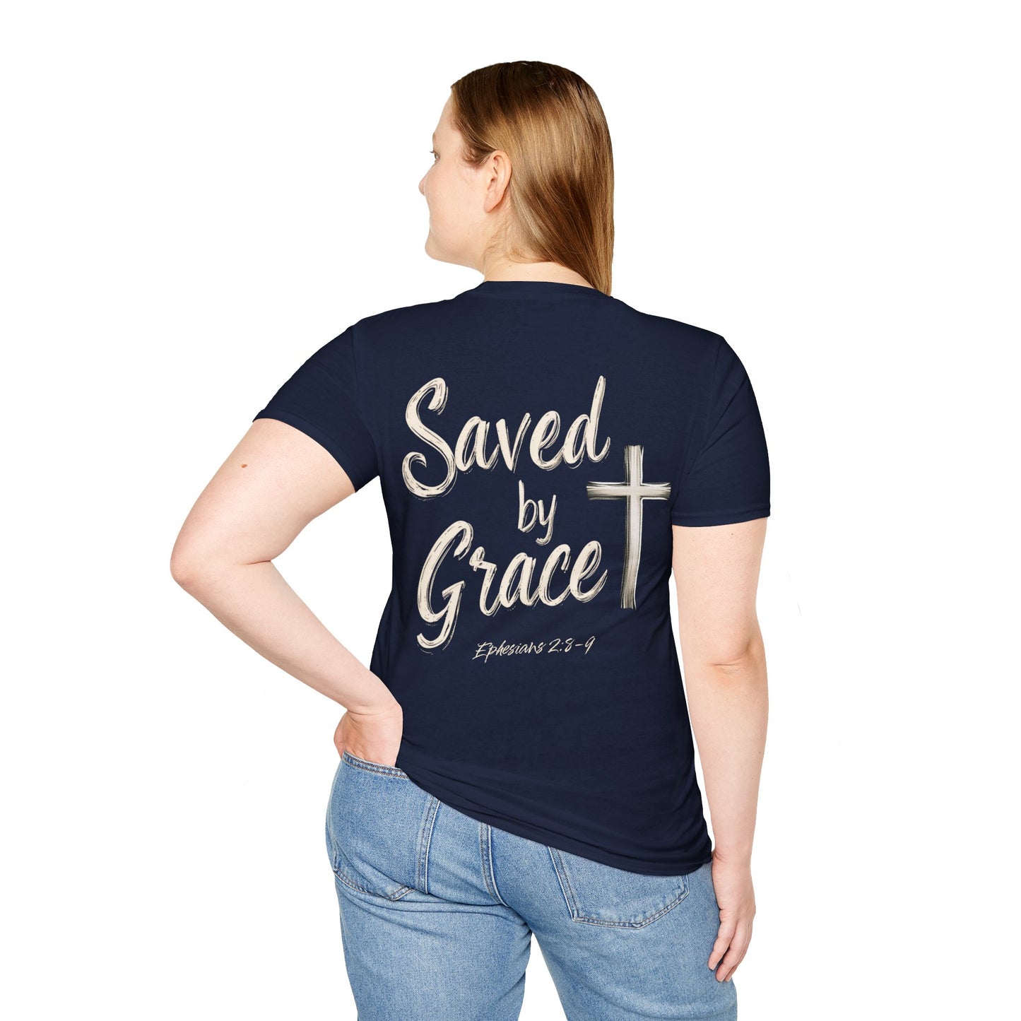 Saved by Grace Softstyle Tee