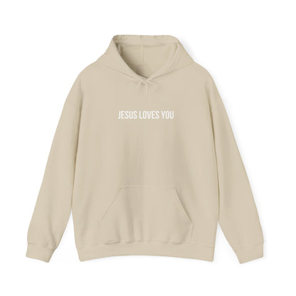 Jesus Loves You Heavy Hoodie