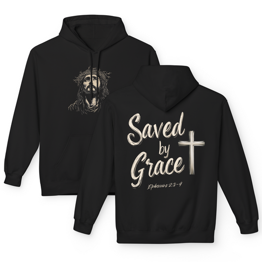 Saved by Grace Softstyle Hoodie