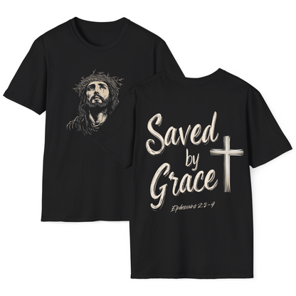 Saved by Grace Softstyle Tee