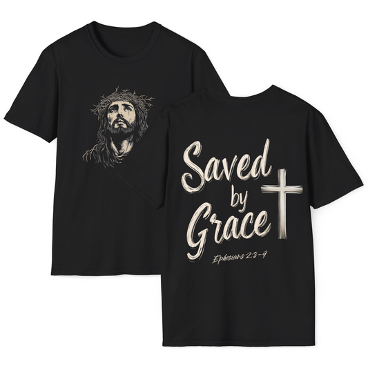Saved by Grace Softstyle Tee