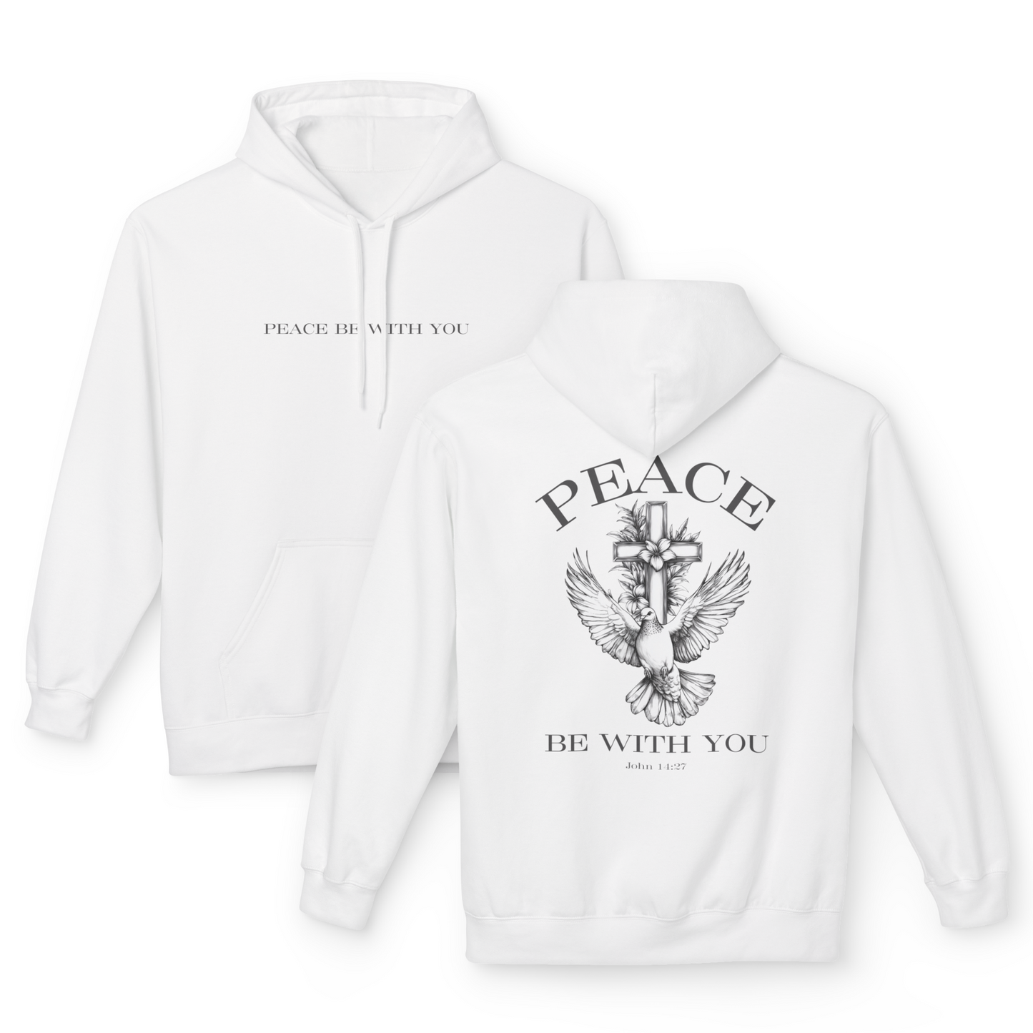 Peace Be With You Softstyle Hoodie