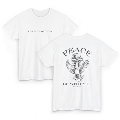 Peace Be With You Heavy Tee