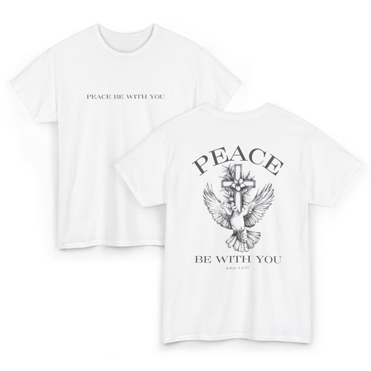 Peace Be With You Heavy Tee