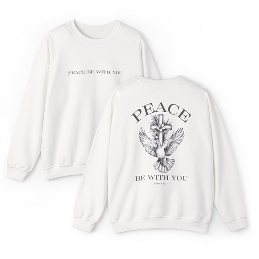 Peace Be With You Crewneck Sweatshirt