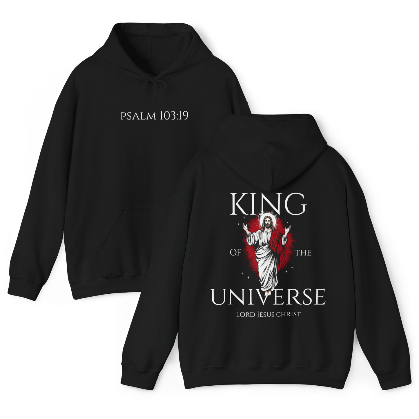 King Of The Universe Heavy Hoodie