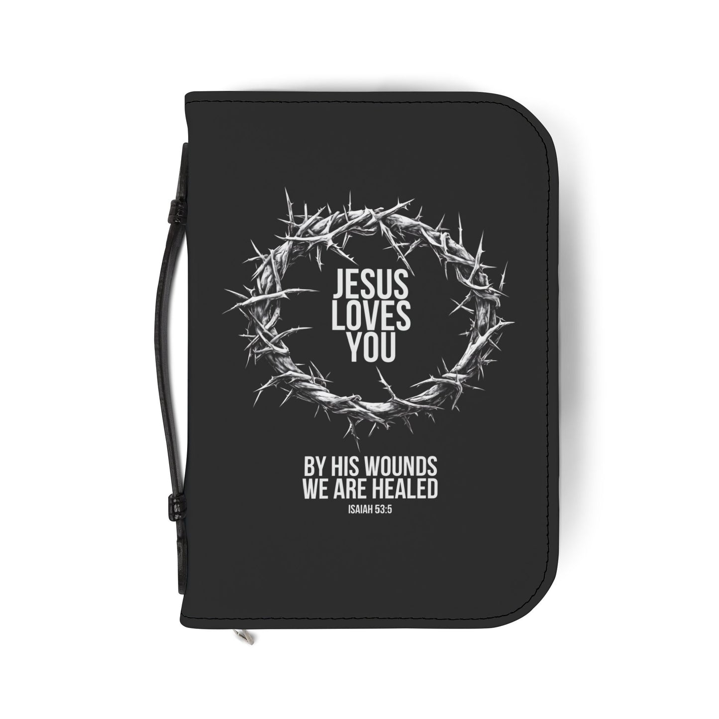 Jesus Loves You (Crown Of Thorns) Bible Cover