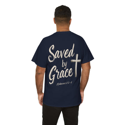 Saved by Grace Heavy Tee