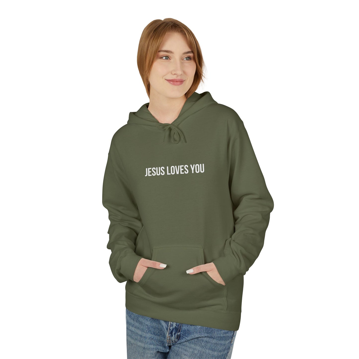 Jesus Loves You Softstyle Hoodie