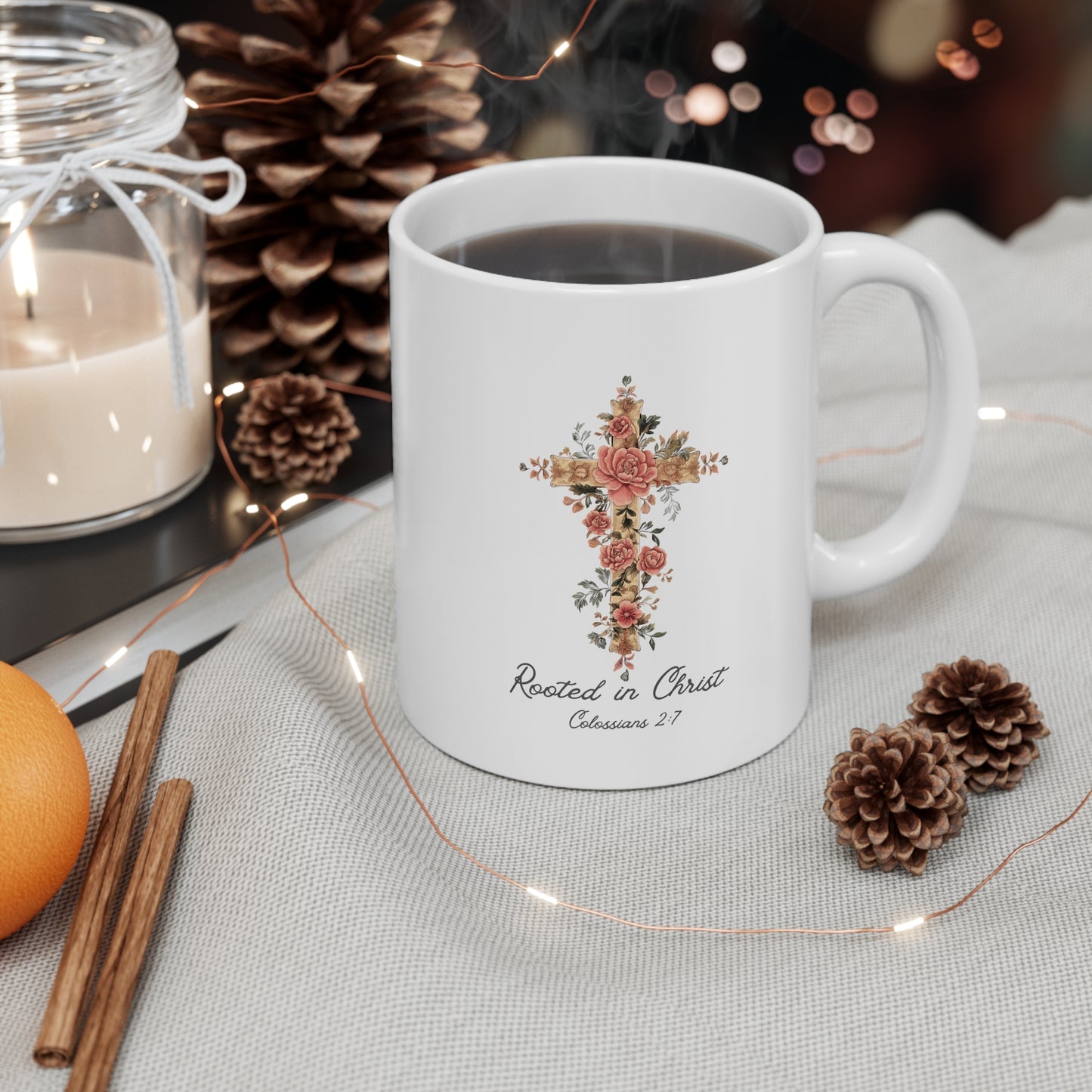 Rooted In Christ Mug