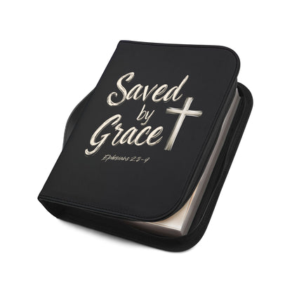 Saved By Grace Bible Cover