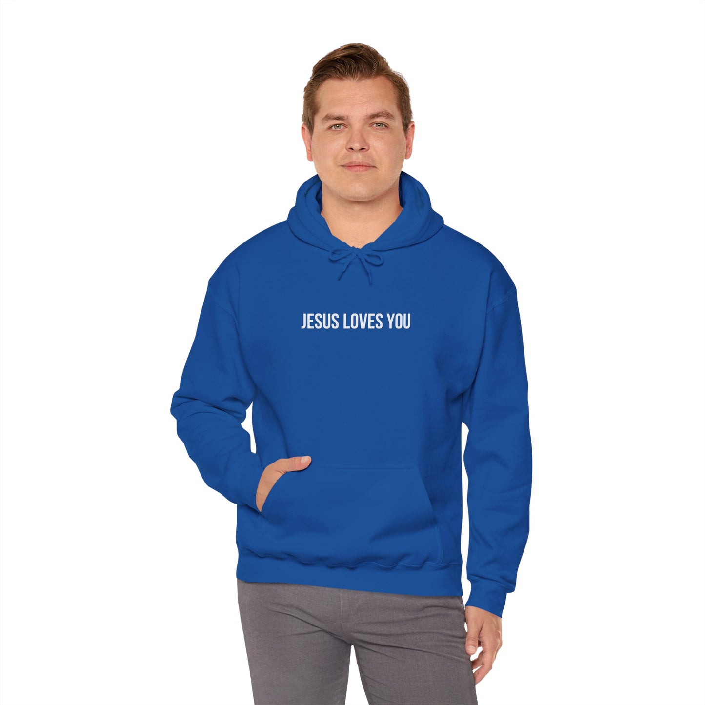 Jesus Loves You Heavy Hoodie