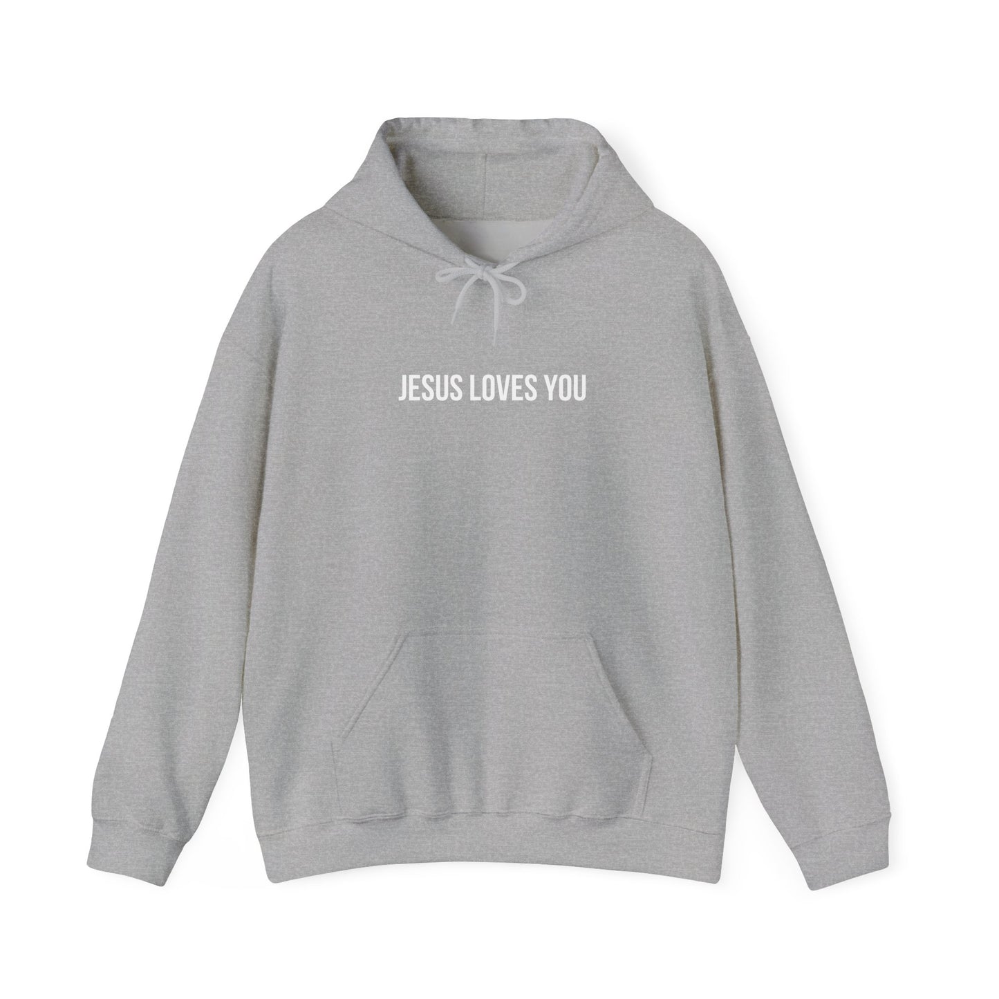 Jesus Loves You Heavy Hoodie