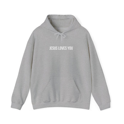 Jesus Loves You Heavy Hoodie