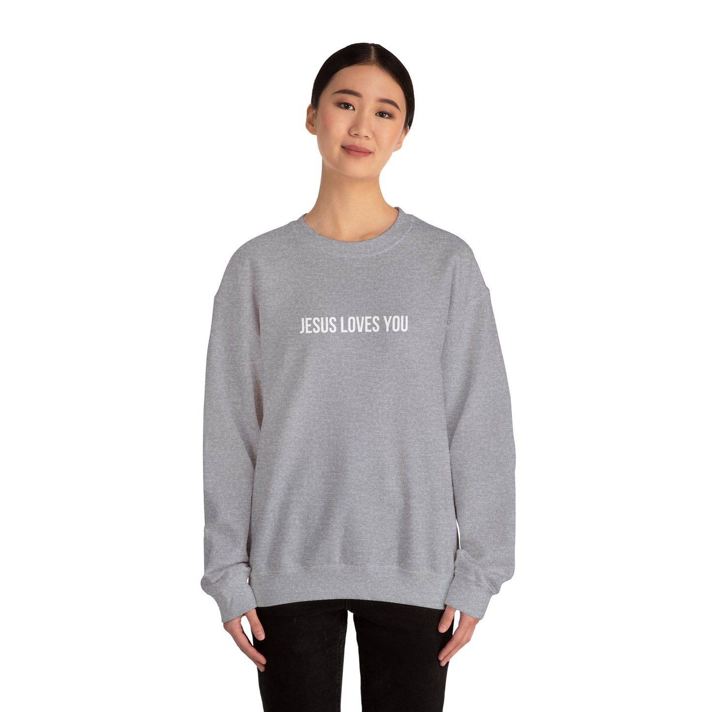 Jesus Loves You Crewneck Sweatshirt