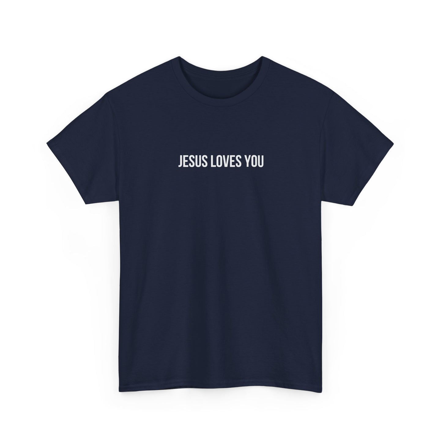 Jesus Loves You (Crown Of Thorns) Heavy Tee
