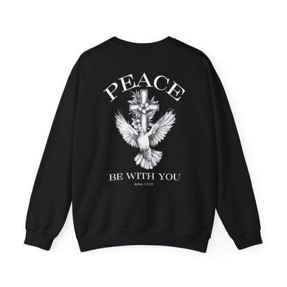 Peace Be With You Crewneck Sweatshirt