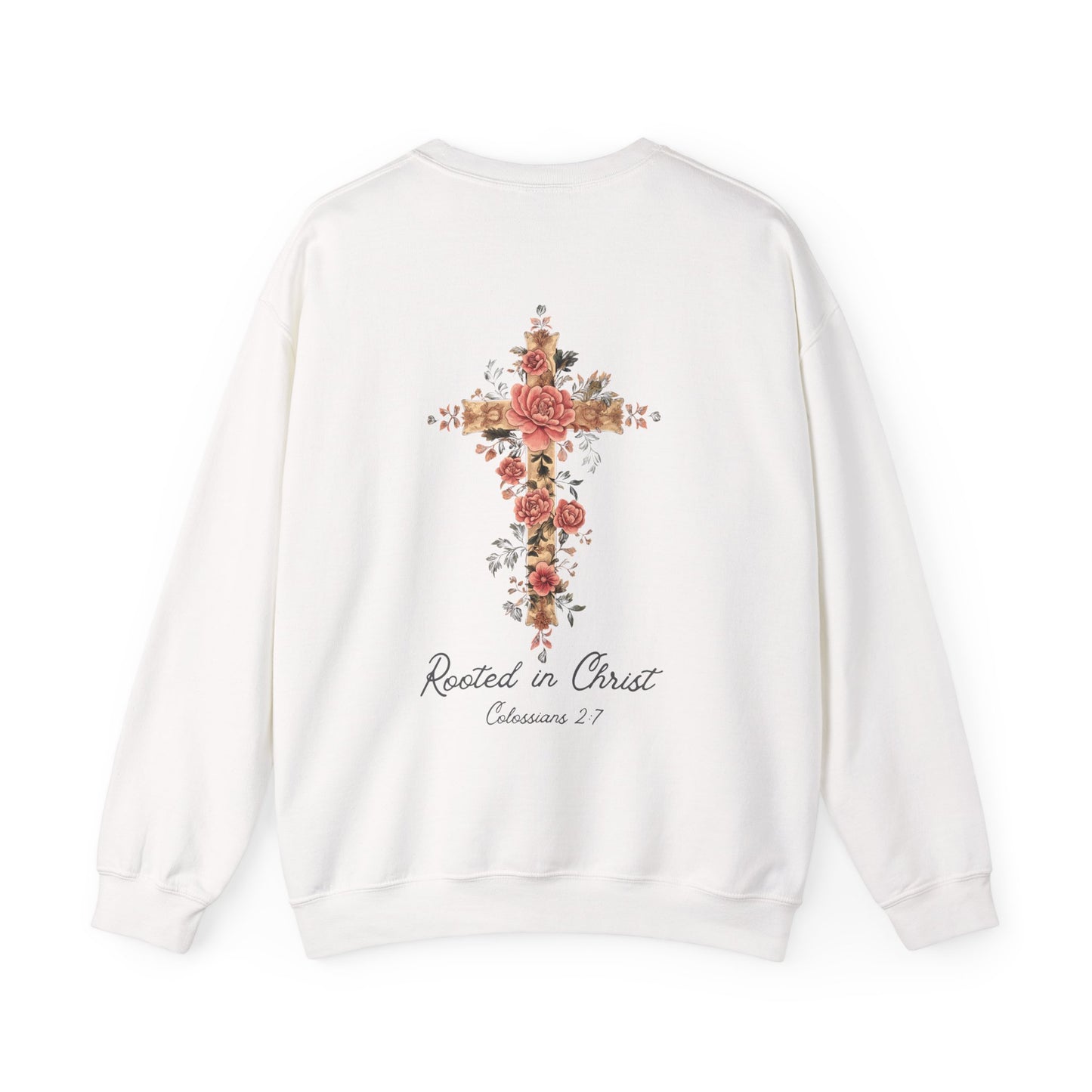 Rooted In Christ Crewneck Sweatshirt