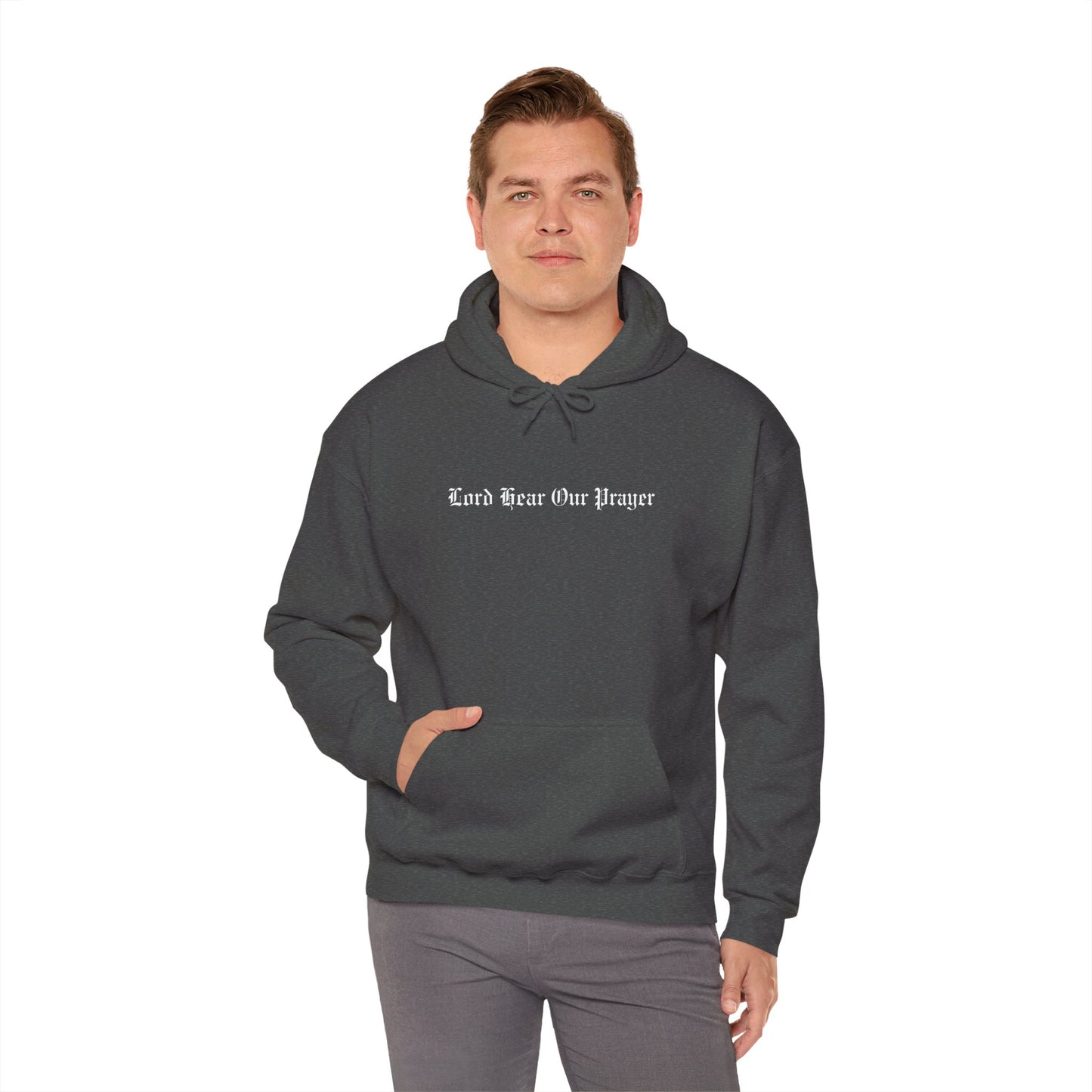 Lord Hear Our Prayer Heavy Hoodie