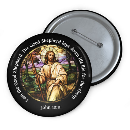 Good Shepherd Pin Button
