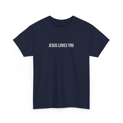 Jesus Loves You (Crown Of Thorns) Heavy Tee