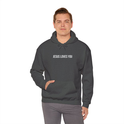 Jesus Loves You Heavy Hoodie