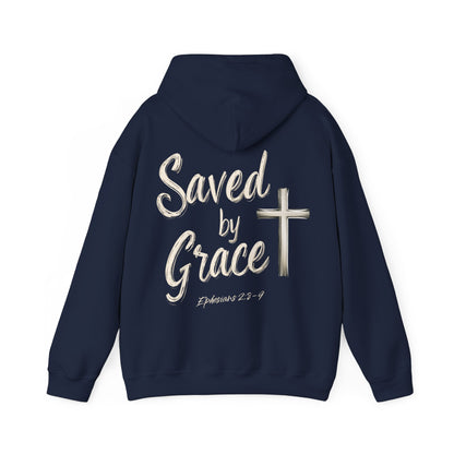 Saved by Grace Heavy Hoodie